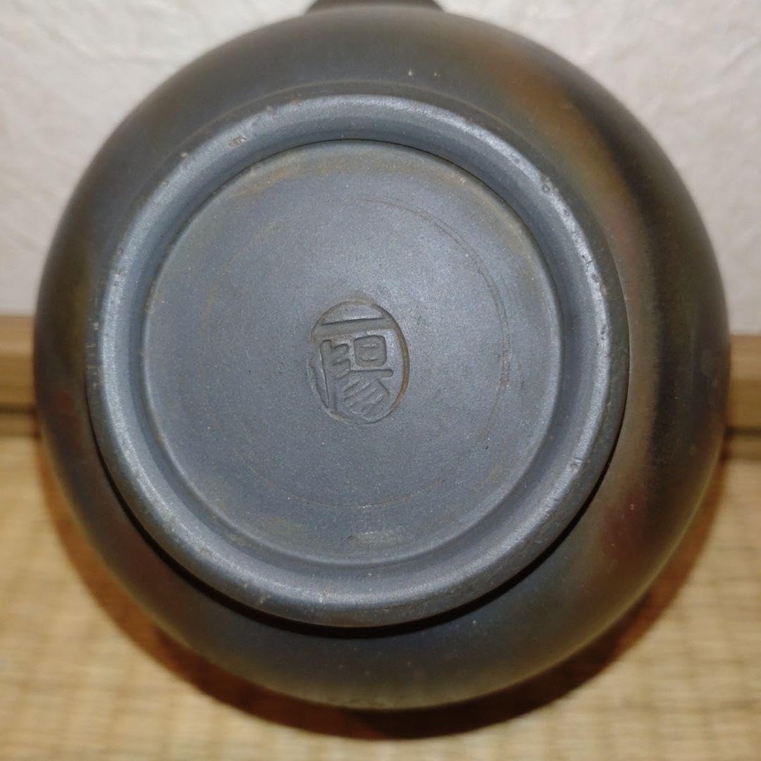 木村一陽備前煎茶器青備前宝瓶 木村一陽！備前煎茶器！青備前